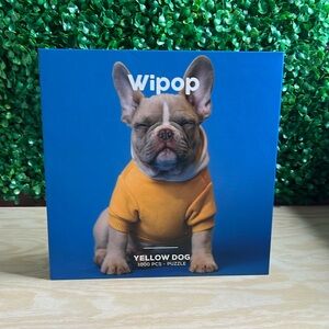 Wipop Yellow Dog Frenchie 1000 Piece Puzzle